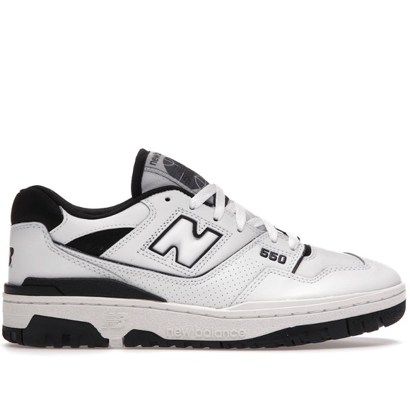 NEW New Balance 550 Black and White - Picture 1 of 7
